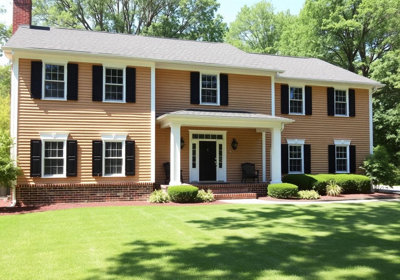 Claymont Colonial Repaint — Ballwin, MO
