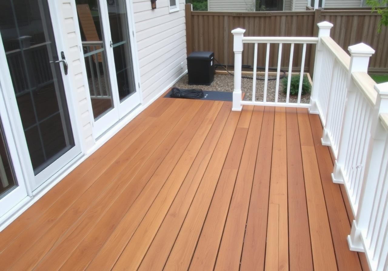 Ferguson Back Deck Stain — Ferguson, MO