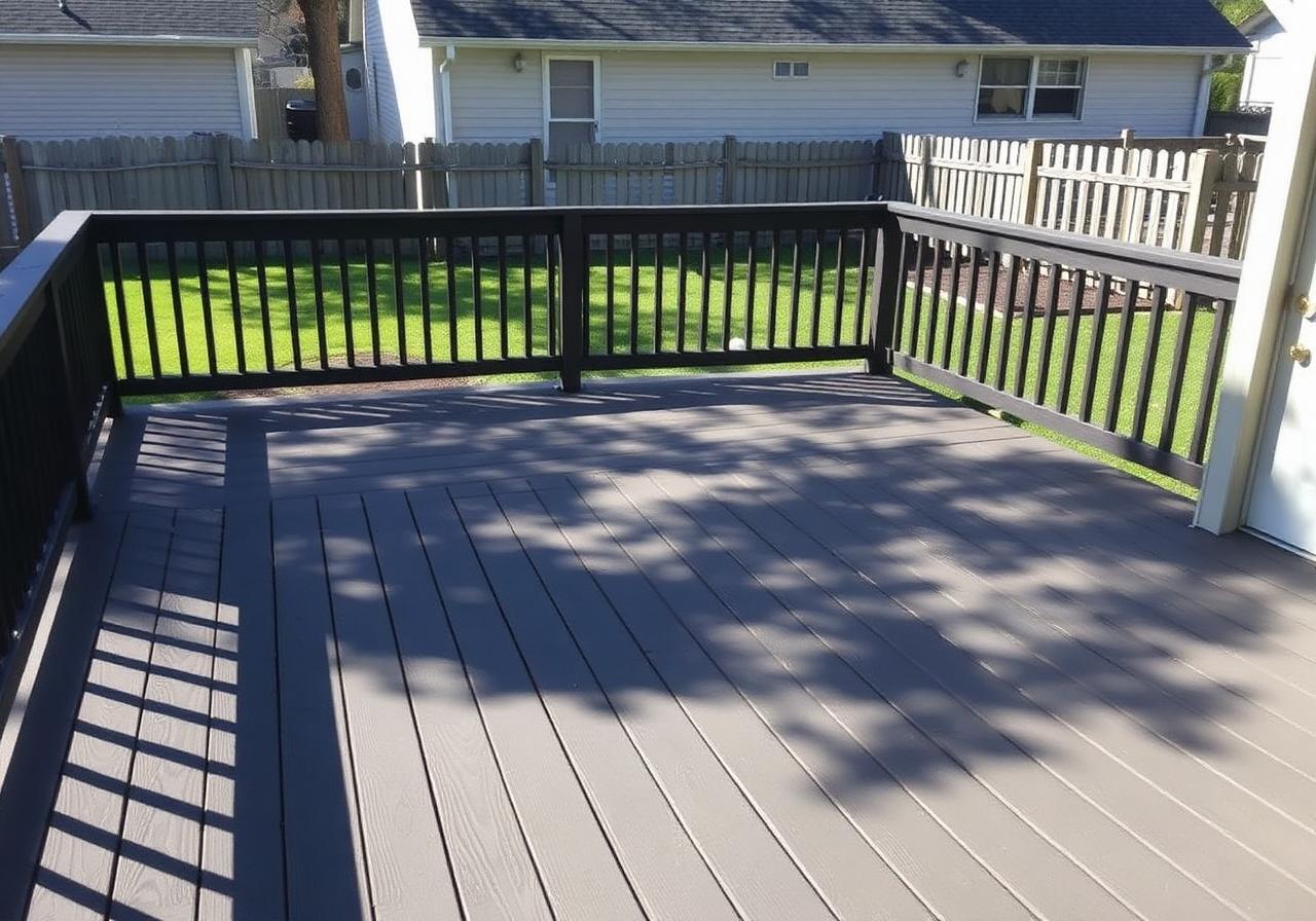Florissant Back Deck Repaint — Florissant, MO