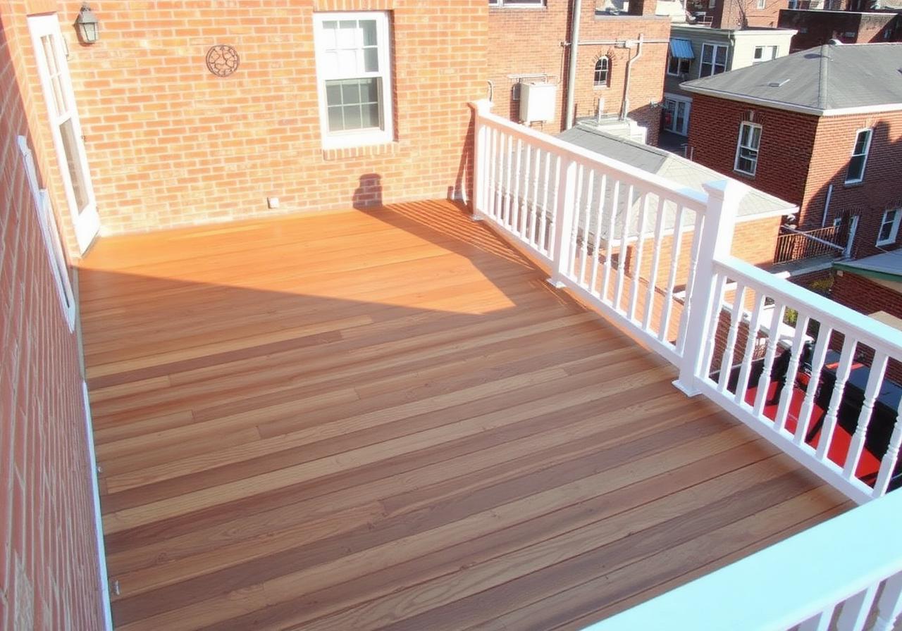 South City Back Deck Restain — St. Louis City, MO